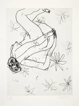 Гравюра Сухой Иглой Baselitz - 
