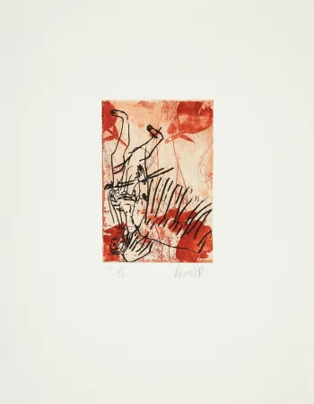 Гравюра Сухой Иглой Baselitz - 