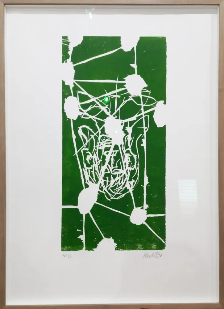 Гравюра На Дереве Baselitz - Untitled