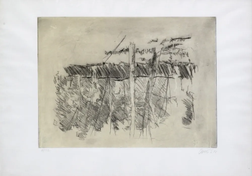 Офорт Baselitz - Untitled