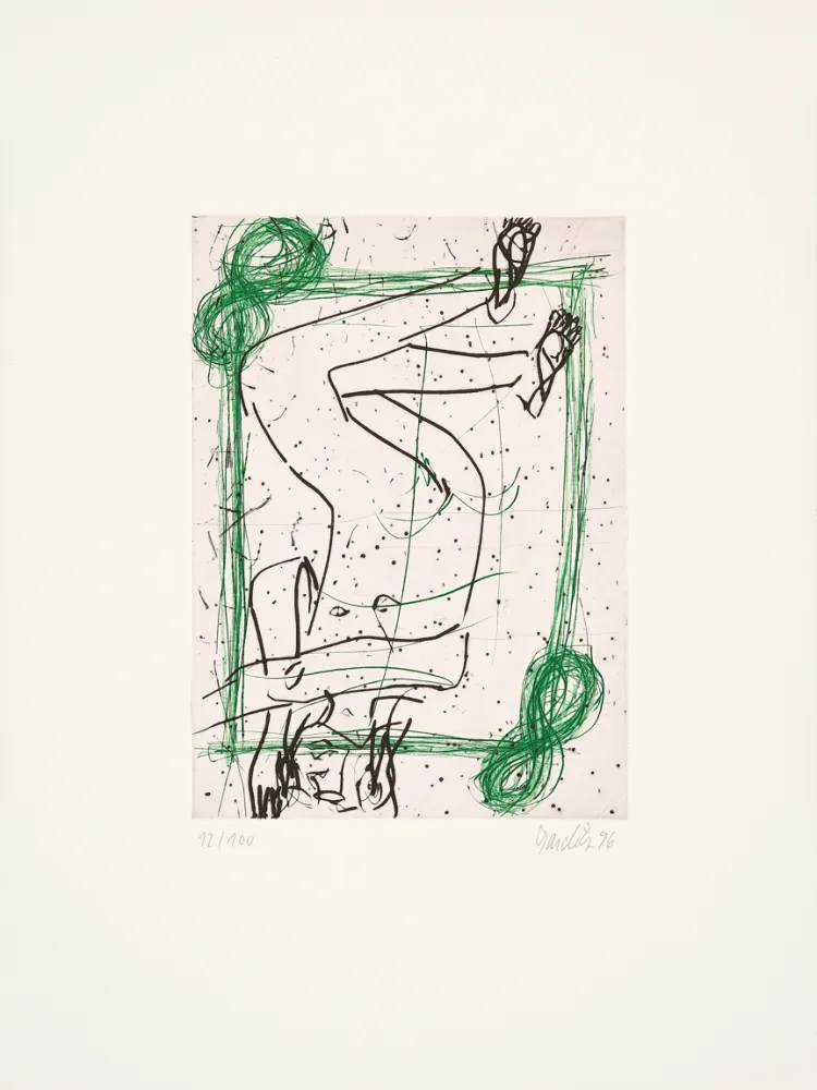 Гравюра Baselitz - Untitled