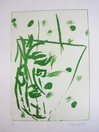 Офорт И Аквитанта Baselitz - Winter