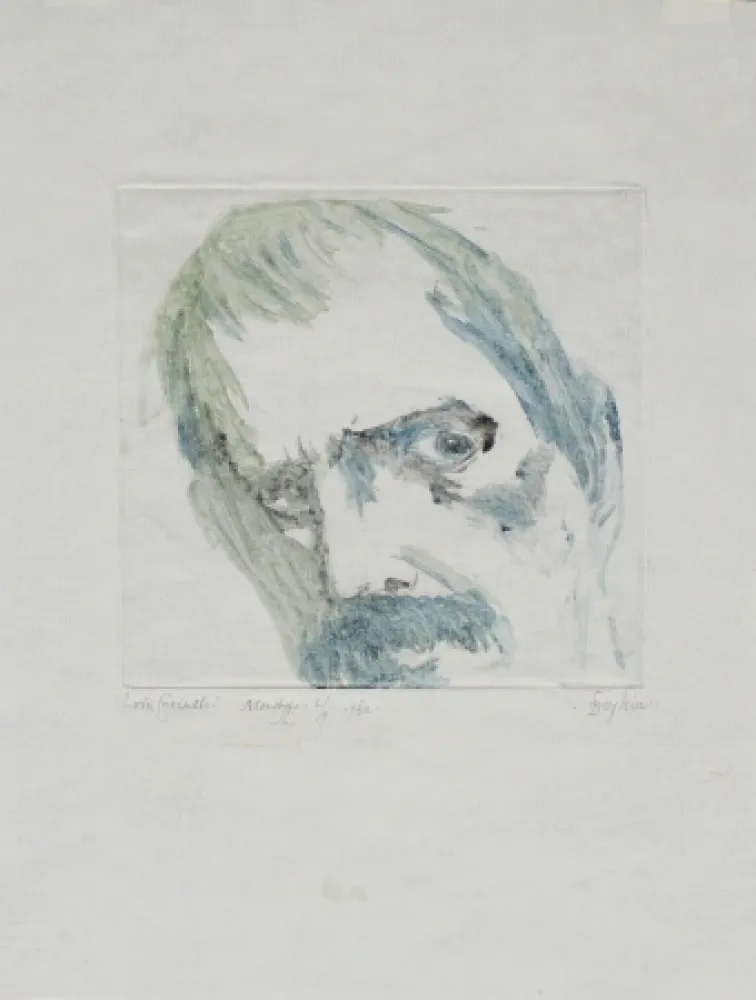 Монотип Baskin - Lovis Corinth