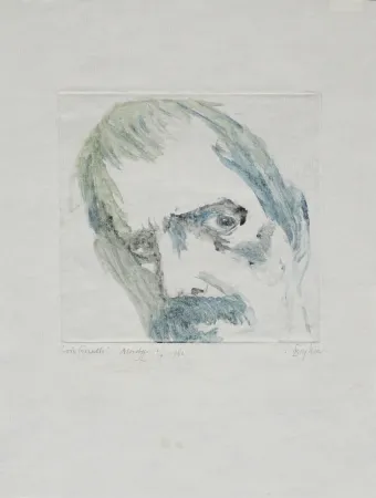 Монотип Baskin - Lovis Corinth