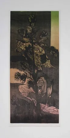 Гравюра На Дереве Baskin - Plant