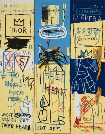 Сериграфия Basquiat - Charles the First