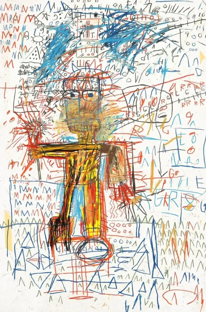 Сериграфия Basquiat - Untitled (from Figure Portfolio)
