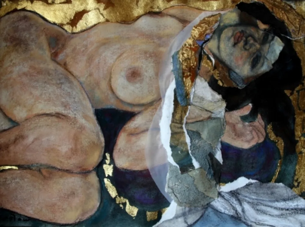 Нет Никаких Технических Bastow - EX-VOTO - Dessin Original / Original Drawing - Pastel