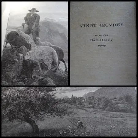 Гравюра На Дереве Baud-Bovy - Vingt oeuvres du peintre Baud-Bovy (1848-1899)