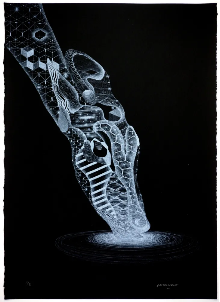 Литография Baudelocque - Biche