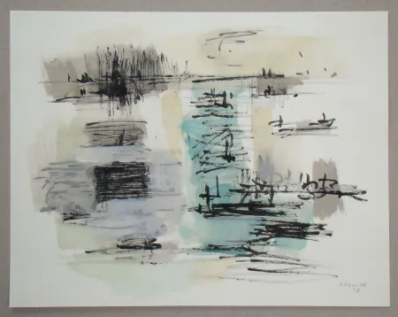 Трафарет Bazaine - Composition, 1957