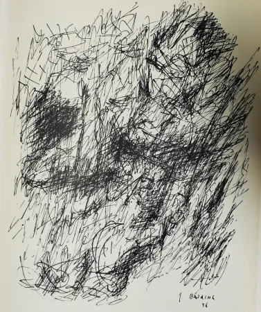 Литография Bazaine - Derrière le Miroir : 10 ans d'édition,