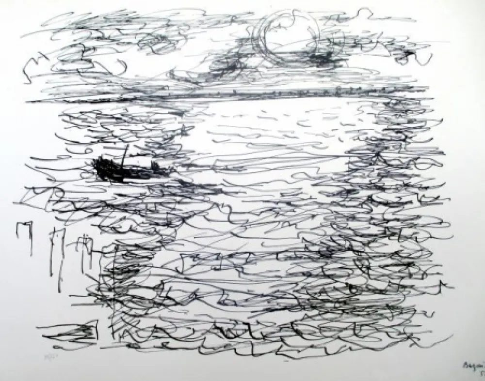 Литография Bazaine - Lever du soleil