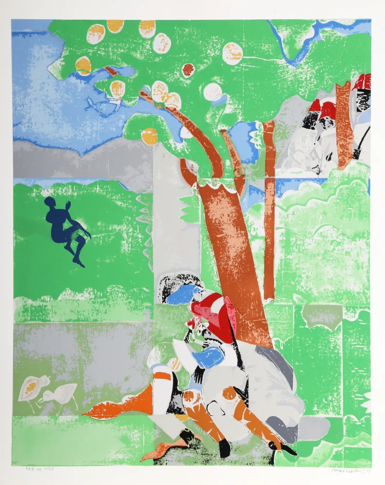 Сериграфия Bearden - Delilah