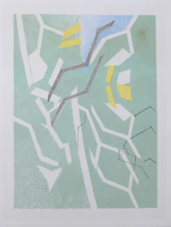 Литография Beaudin - Carte de voeux