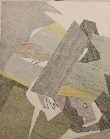 Офорт Beaudin - Eau- forte pour le texte Les Paysans