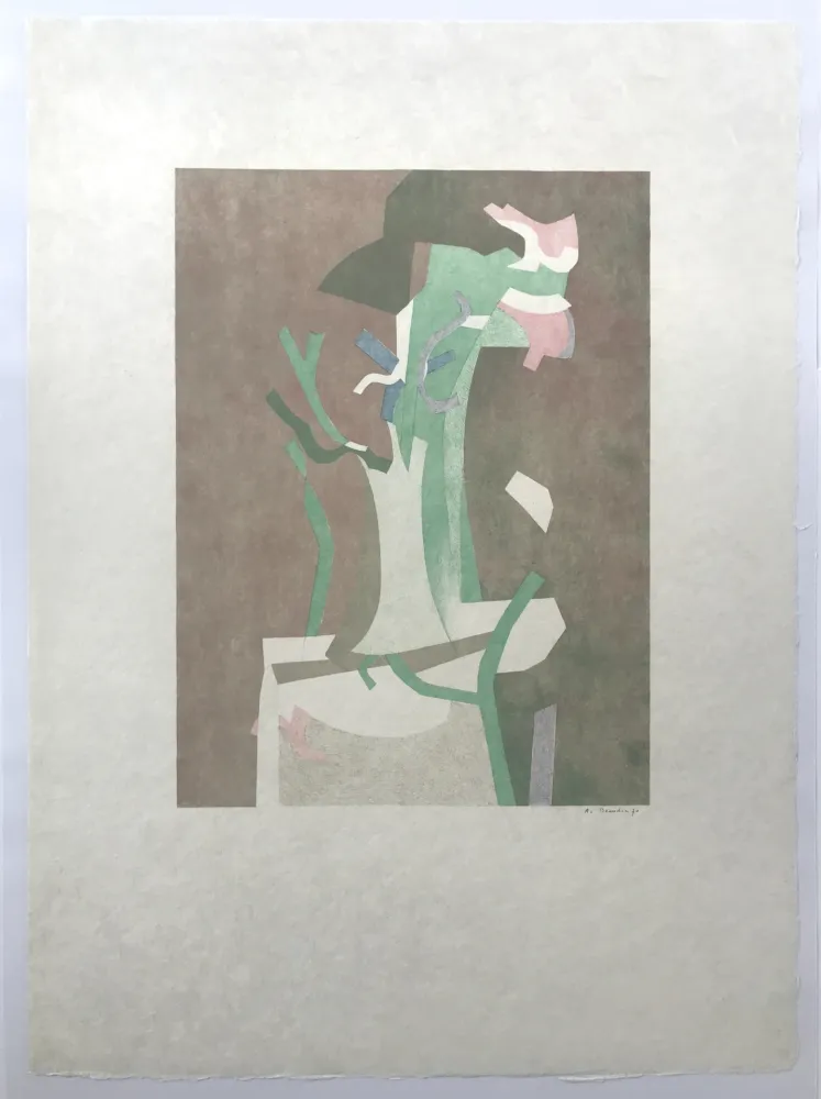 Литография Beaudin - Fleurs II