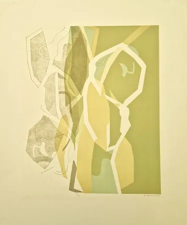 Литография Beaudin - Piege d'araignée