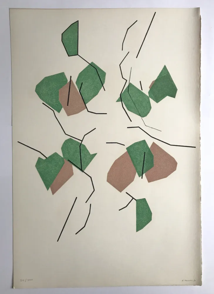 Литография Beaudin - Sans titre