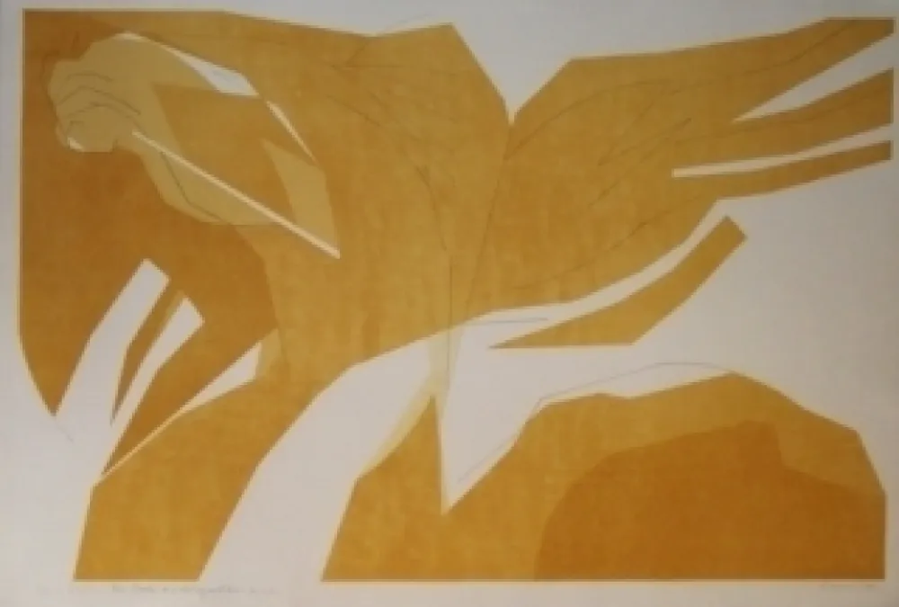 Литография Beaudin - Sans titre