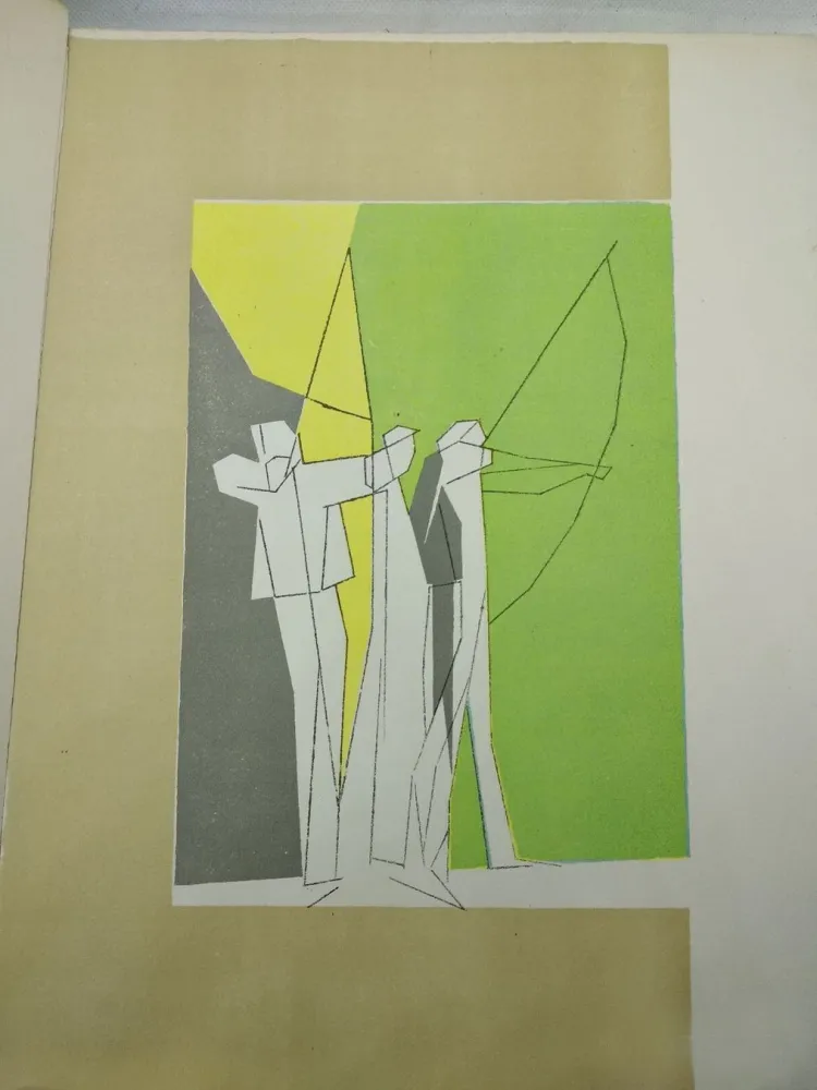 Иллюстрированная Книга Beaudin -  Sylvie. Lithographies originales de André Beaudin. 