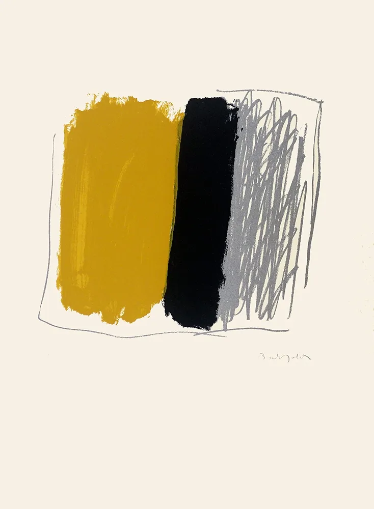 Сериграфия Bechtold - Superficie y espacio 1