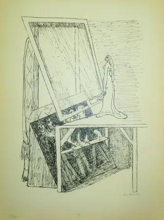 Литография Beckmann - Magic Mirror