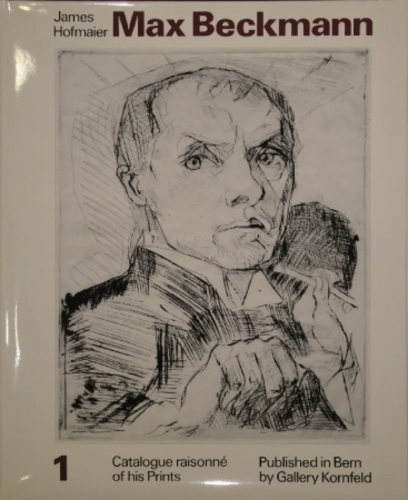 Иллюстрированная Книга Beckmann - Max Beckmann. Catalogue raisonné of his Prints. 