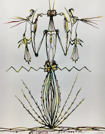 Сериграфия Bedia - Dama Mantis