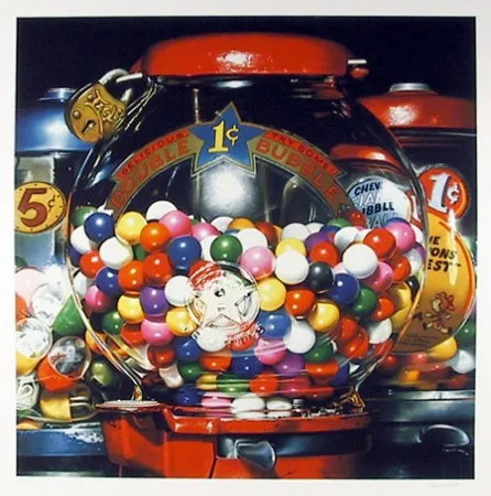 Сериграфия Bell -  Double Bubble