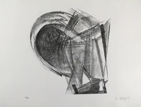 Литография Belling - Entwurf für Metallplatten und Draht II 