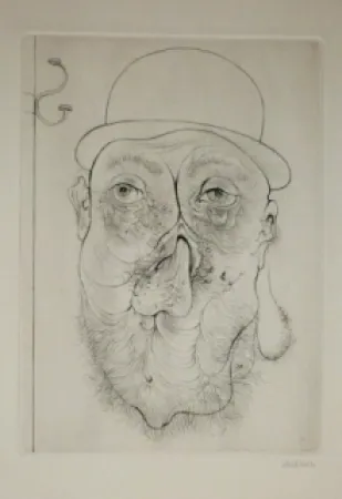 Гравюра Bellmer - A Sade 10