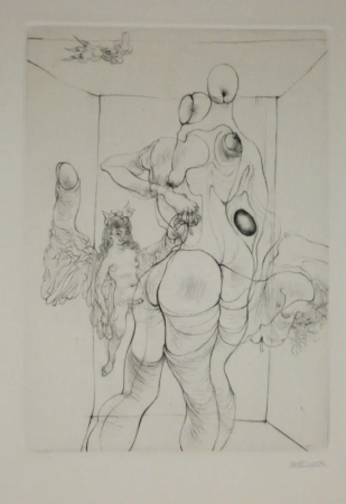 Гравюра Bellmer - A Sade 4