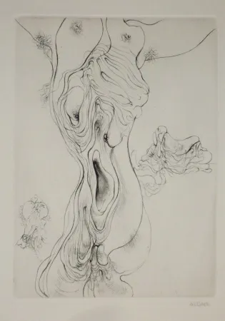 Гравюра Bellmer - A Sade 8