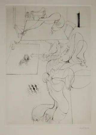 Гравюра Bellmer - A Sade 9