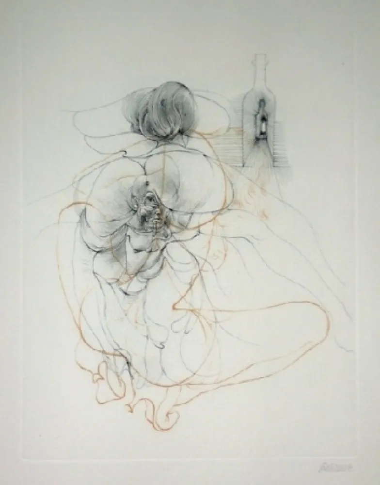 Офорт И Аквитанта Bellmer - Aline et Valcour