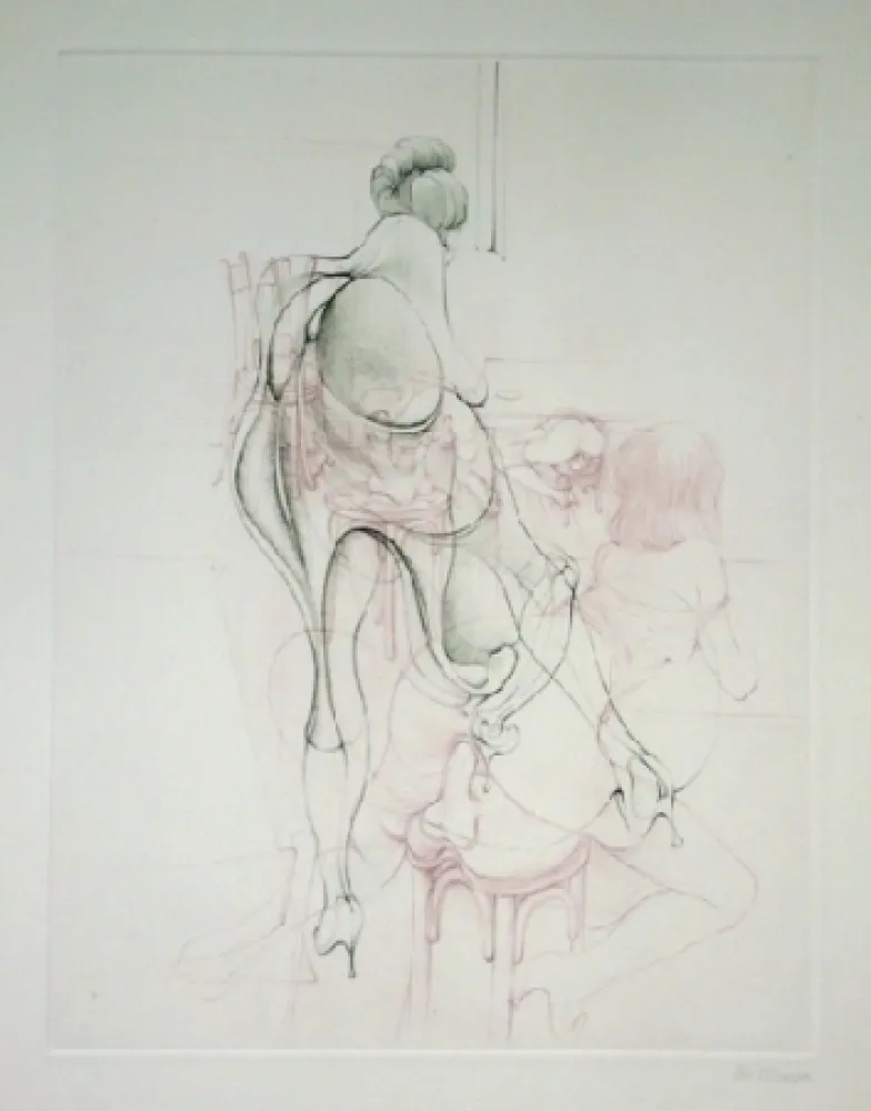 Офорт И Аквитанта Bellmer - Idée sur les romans