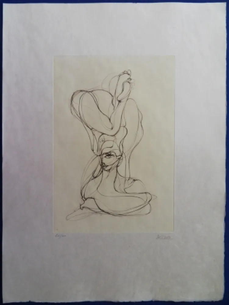 Гравюра Bellmer - JE : tel est le nom