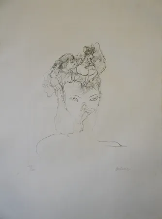 Гравюра Bellmer - Jeune-fille