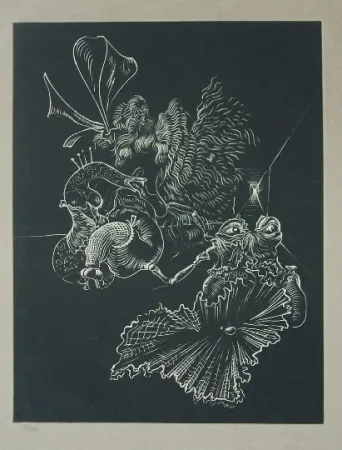 Офорт Bellmer - La demande en marriage