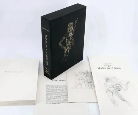 Иллюстрированная Книга Bellmer - Lautréamont. LES CHANTS DE MALDOROR. Eaux-fortes originales de Hans Bellmer (1971)