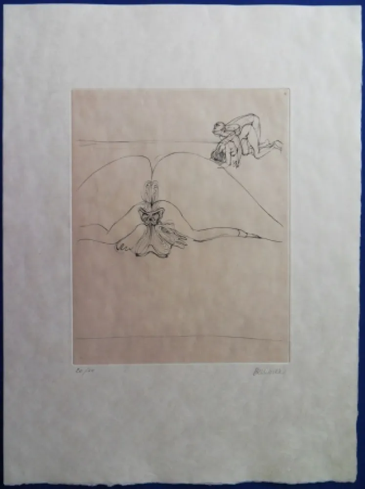 Гравюра Bellmer - Le corps s'offre