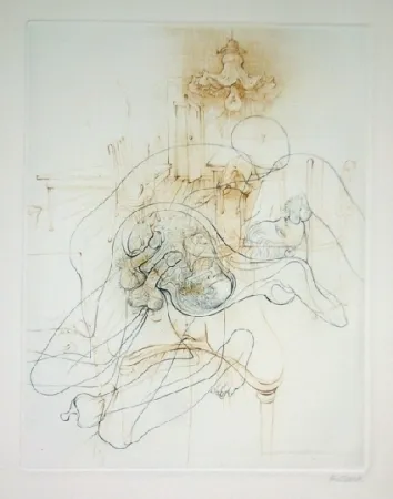 Офорт И Аквитанта Bellmer - Les crimes de l'amour