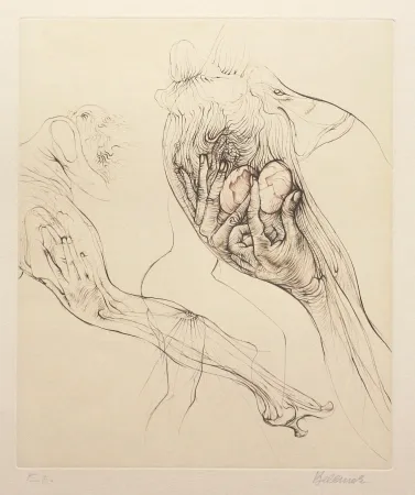 Гравюра Bellmer - L'Oeuf