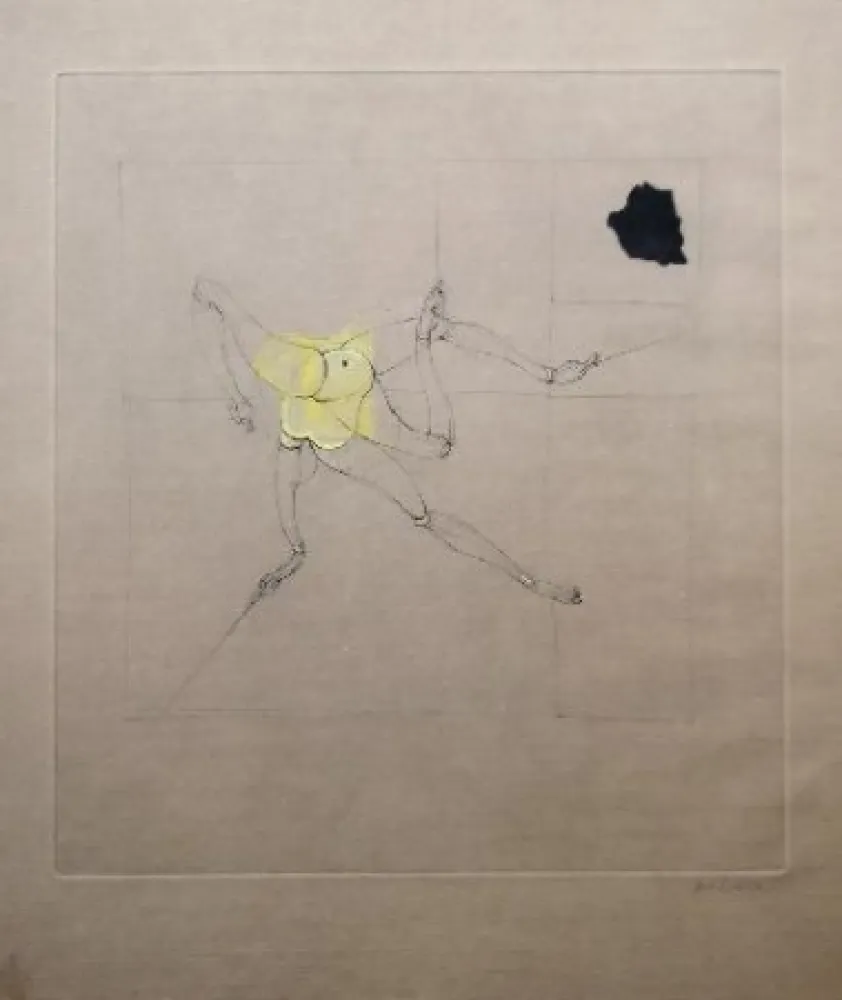 Офорт И Аквитанта Bellmer - Marionnette 1