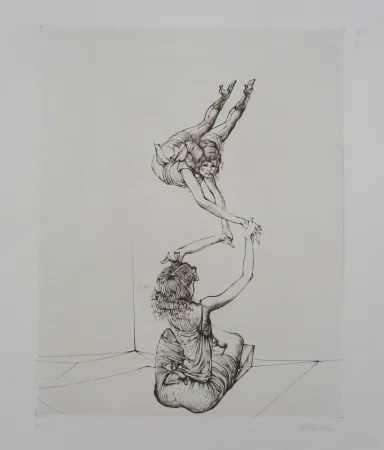 Гравюра Bellmer - Miroir des songes Pl.6