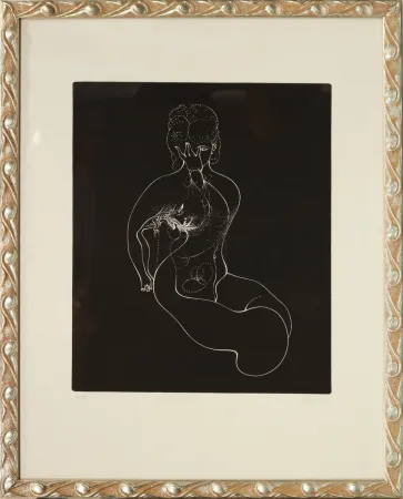 Офорт Bellmer - Nudo immobile