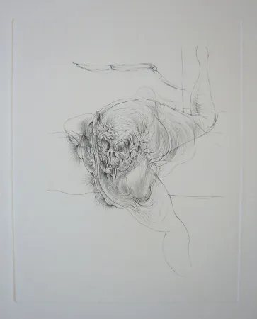 Офорт Bellmer - Sans titre