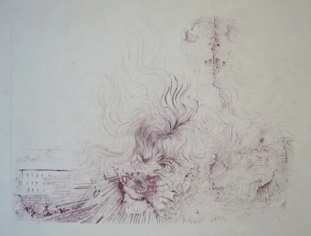 Офорт Bellmer - Sans titre