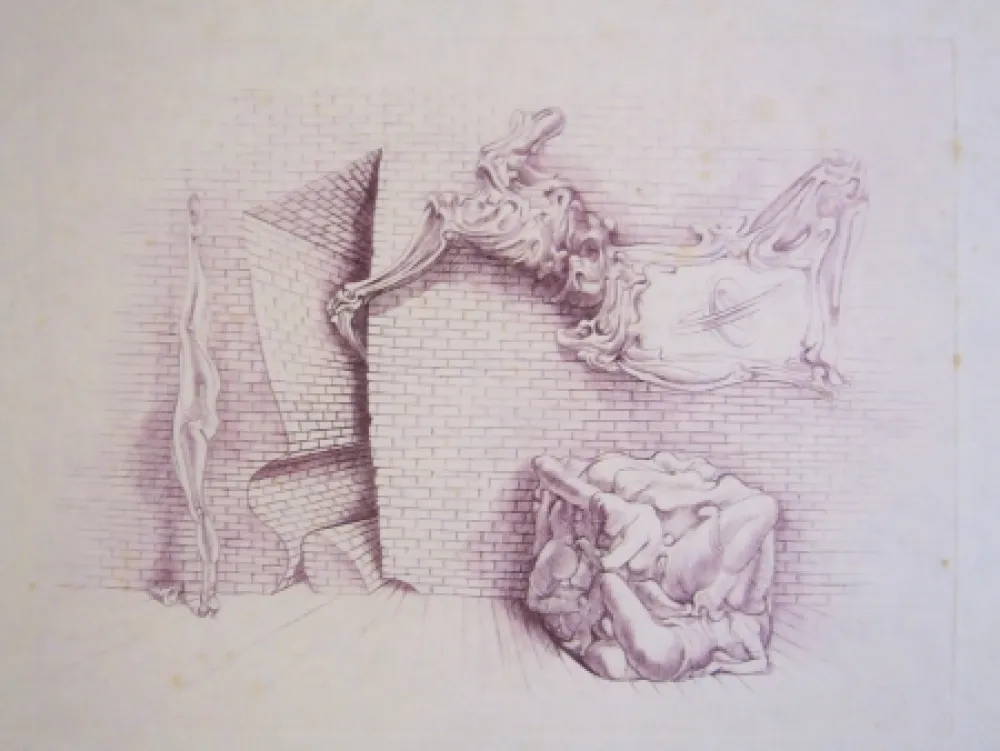 Офорт Bellmer - Sans titre